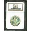Image 1 : 1942 50C PR68 NGC. Wonderfully original, the uniformly reflective features are bathed in dappled gol
