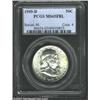 Image 1 : 1949-D 50C MS65 Full Bell Lines PCGS. Completely untoned and fully lustrous, with only a few scatter