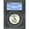 Image 1 : 1952-S 50C MS65 Full Bell Lines PCGS. The surfaces are brilliant-white in appearance with swirling,.
