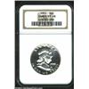 Image 1 : 1955 50C PR68 Cameo NGC. Clean with nice contrast that is especially strong on the obverse. Generall