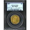 Image 1 : 1807 $5 Bust Right XF45 PCGS. B. 4-C, Miller-90, High R.5. Pleasingly original in appearance, the gr