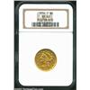 Image 1 : 1856-C $5 XF45 NGC. Winter 24-J, the only known dies. This is an uncommonly high grade survivor of t