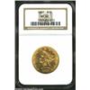 Image 1 : 1887 $10 MS62 NGC. The eagle's right (facing) claw has minor weakness of strike, but the devices are