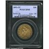 Image 1 : 1891-CC $10 XF45 PCGS. Sharply defined for the grade although the remaining luster is subdued. The p