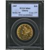Image 1 : 1907 $10 MS64 PCGS. An exquisitely struck near-Gem with pleasing luster and impressively preserved s