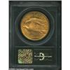 Image 2 : 1907 $20 Arabic Numerals MS62 PCGS. Lustrous and well struck with a few small abrasions scattered ov