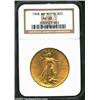 Image 1 : 1908 $20 No Motto MS63 NGC. A boldly struck Double Eagle with good luster and deep lemon-gold color.