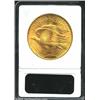 Image 2 : 1908 $20 No Motto MS64 ANACS. Boldly struck and lustrous, the satiny orange-gold surfaces have a gra