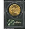Image 2 : 1908 $20 No Motto MS67 PCGS. Uncommonly smooth with rich, reddish-gold color. Both sides are fully f