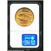 Image 2 : 1909/8 $20 MS61 NGC. Satiny and quite clean for the grade, with appealing pink-gold patina near the.
