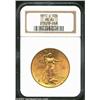 Image 1 : 1910-S $20 MS62 NGC. Well struck with satiny surfaces. The grade is accounted for by the numerous sm