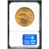 Image 2 : 1910-S $20 MS62 NGC. Well struck with satiny surfaces. The grade is accounted for by the numerous sm
