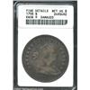 Image 1 : 1798 S$1 10 Arrows--Damaged--ANACS. B-6, BB-96, R.2. Knob 9 in date, the reverse has 10 arrows plus.