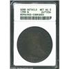Image 1 : 1799 S$1--Repaired, Corroded--ANACS. Good Details, Net AG3. Tentatively attributed as B-14, BB-167,.