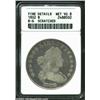 Image 1 : 1802 S$1 Narrow Date--Scratched--ANACS. Fine Details, Net VG 8. B-6, BB-241, R.1. Well centered with