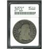 Image 1 : 1802/1 S$1 Narrow Date--Bent--ANACS. VG Details, Net Good 4. B-1, BB-231, R.4. The rims have a few m