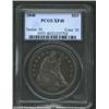 Image 1 : 1848 S$1 XF40 PCGS. Chocolate brown surfaces lighten at the high points. Problem-free and nice looki