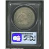 Image 2 : 1848 S$1 AU58 PCGS. The clean surfaces are evenly covered in a blanket of thick grey-gold. Fully-det