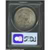 Image 2 : 1861 S$1 AU58 PCGS. Nearly full luster is seen on clean surfaces that are toned gold. Fully struck a