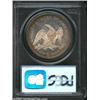 Image 2 : 1861 S$1 MS64 PCGS. The Seated Dollar was never a large mintage issue as its silver content remained