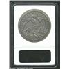 Image 2 : 1873-CC S$1--Cleaned--ANACS. VF Details, Net Fine 12. The final-year '73-CC is not the lowest mintag