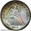 Image 1 : 1862 S$1 PR66 NGC. The numismatic references with the most detailed information on proof Seated Doll