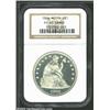 Image 1 : 1866 S$1 Motto PR65 Cameo NGC. An exceptional proof representative from this first year of the With.