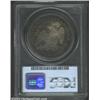 Image 2 : 1867 S$1 PR65 PCGS. A magnificently toned Gem specimen that displays speckled violet hues across the