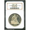 Image 3 : 1867 S$1 PR66 Cameo NGC. According to Bowers (1993), the Philadelphia Mint used four different die c