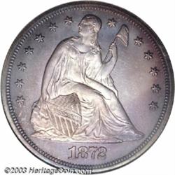 1872 S$1 PR67 NGC. Ex: Pittman. In terms of total number of coins known, the 1872 is among the more.