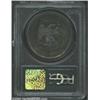 Image 2 : 1873-CC T$1 AU58 PCGS. Mottled mauve and golden-brown patina. Well struck except for the right (faci