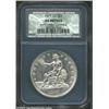 Image 1 : 1877-CC T$1 AU Details, Improperly Cleaned NCS. A brilliant and sharply struck Trade Dollar with amp