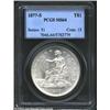 Image 1 : 1877-S T$1 MS64 PCGS. With the highest mintage (9.5 million pieces) in the series, the 1877-S is an.
