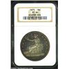 Image 1 : 1873 T$1 PR64 NGC. Early Trade Dollar proofs seldom receive the attention they deserve, being far sc