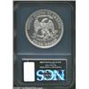 Image 2 : 1876 T$1 Proof, Improperly Cleaned NCS. Type One Obverse, Type Two Reverse. A sharply struck example