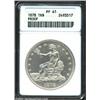 Image 1 : 1878 T$1 PR61 ANACS. A well struck specimen that has mild (although undesignated) cameo contrast. Th