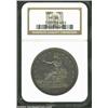Image 1 : 1880 T$1 PR58 NGC. Iridescent golden-brown, powder-blue, and violet colors appear when the coin is t