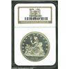 Image 1 : 1873 T$1 Trade Dollar, Judd-1315, Pollock-1458, R.4, PR61 NGC. Bailly's Liberty design is seated lef