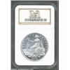 Image 1 : 1875 T$1 Trade Dollar, Judd-1428, Pollock-1571, R.7, PR64 NGC. Liberty by the Seashore design with a