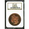 Image 1 : 1879 S$1 Morgan Dollar, Judd-1616, Pollock-1812, R.6-7, PR64 Red and Brown NGC. The obverse depicts.