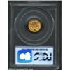 Image 2 : 1854 G$1 Type Two MS62 PCGS. This issue is not so much rare in an absolute sense as it is from a mar