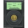 Image 1 : 1839-O $2 1/2 MS61 PCGS. McCloskey-A, R.4. An even finer representative of this historically signifi