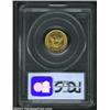 Image 2 : 1854-O $2 1/2 AU53 PCGS. A fairly common date among early Coronet quarter eagles, this is an unclash