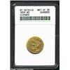 Image 1 : 1859 $3--Cleaned--ANACS. XF Details, Net VF30. A glossy example with mild highpoint wear and a few u