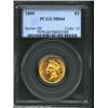 Image 1 : 1859 $3 MS64 PCGS. The 1859 Three Dollar has an original mintage of 15,638 pieces, ninth highest in.