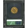Image 2 : 1878 $3 MS63 ICG. Bright, yellow-gold surfaces with mint frost that shows no trace of the semi-proof
