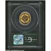 Image 2 : 1883 $3 MS60 PCGS. This is an obviously important Mint State survivor of a Three Dollar gold piece w
