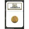 Image 1 : 1893-S $5 MS63 NGC. Nicely preserved with satiny luster and just a few isolated nicks on the obverse
