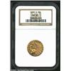 Image 1 : 1909-D $5 MS62 NGC. This Uncirculated type candidate exhibits a golden-rose sheen with scattered bag