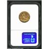 Image 2 : 1909-D $5 MS62 NGC. This Uncirculated type candidate exhibits a golden-rose sheen with scattered bag